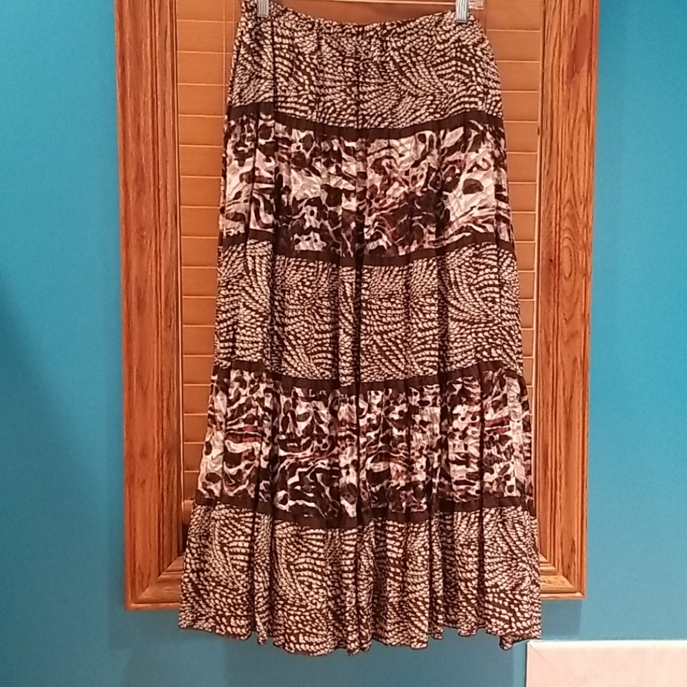 🔮Chico's Unique & Beautiful Flowing Skirt